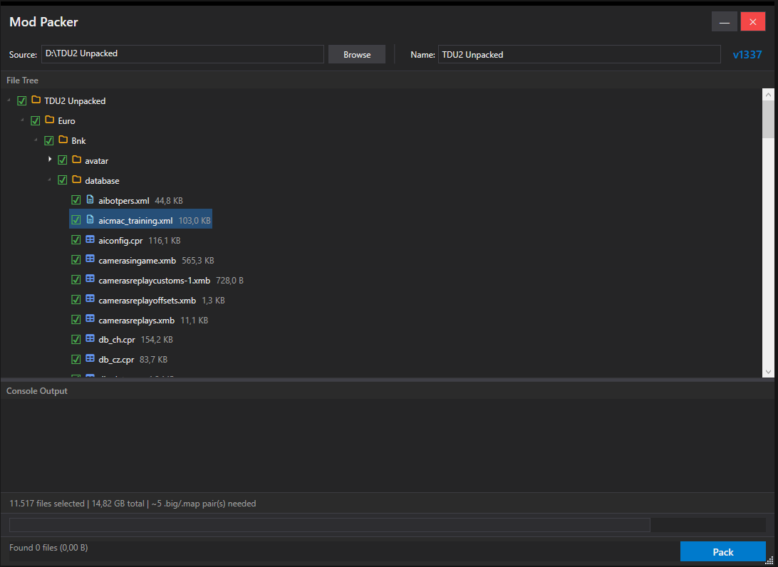 ModPacker Screenshot 3