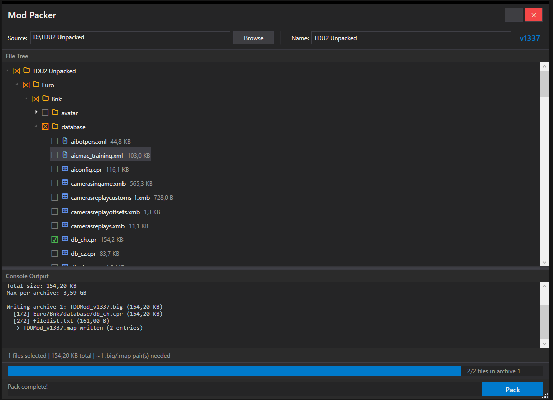 ModPacker Screenshot 4